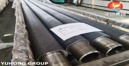 YUHONG GROUP Orders ASTM A335 P22 Alloy Steel HFW Solid Finned Tubes